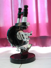 Medical equipment microscope for analysis blood test