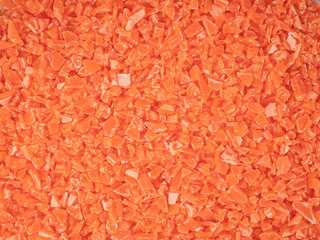 Plastic pieces background