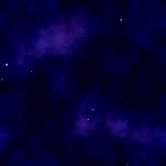 Fototapeta na wymiar Background with seamless starfield texture. Colors: blue violet, indigo, midnight blue, violet (purple), denim.