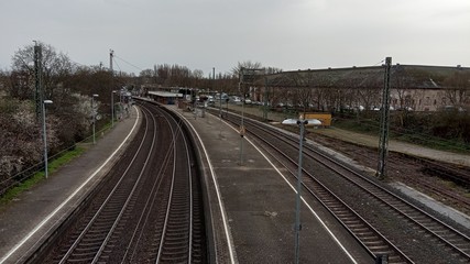 Fototapeta na wymiar Bahnhof