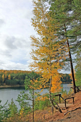 Ogre Blue Hills Nature Park in Latvia