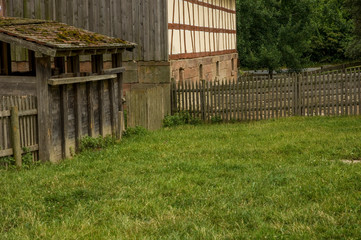 old traditional cottage germany wood and vlay