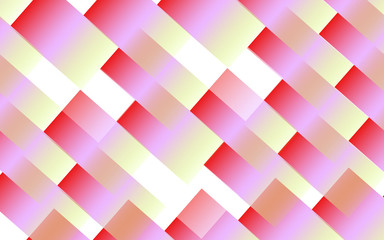 Fototapeta premium abstract color background with lines. illustration technology.