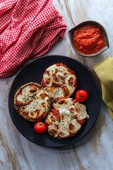 Gluten-free Pizza Mushrooms