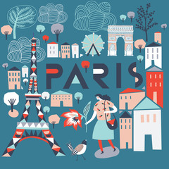 Paris. France. Print Design