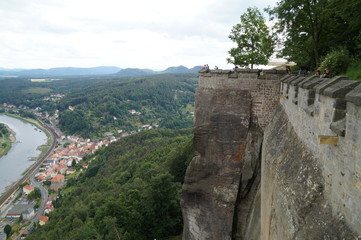 Fototapeta na wymiar fortress Keningstein