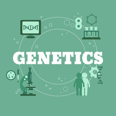 Genome Related Research Concept