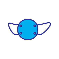 Mask Icon Vector Design Template