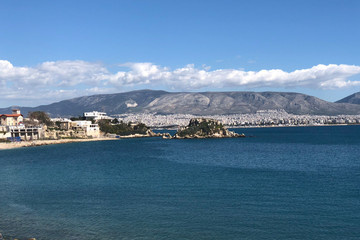 Fototapeta premium Beautiful view in Piraeus, Greece