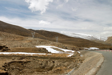  landscape mountain view in tibet