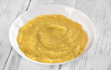 Italian traditional polenta