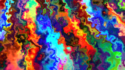 Obraz na płótnie Canvas abstract psychedelic ink background 07