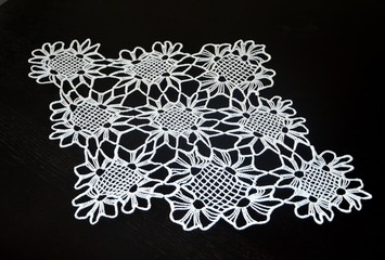 Lace napkin - Serviette de table en dentelle