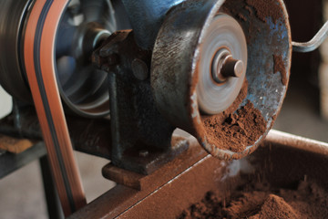 Industrial coffee grinder