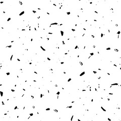 Seamless pattern of rough grain, dirt, dust