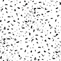 Semless grunge texture of dirt, black spots, speckles