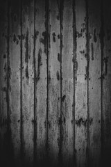 Old black wood wall texture and background. plank black wood wall.