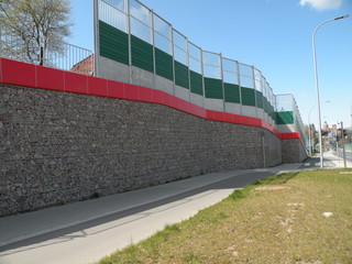 ekran dzwiękochłonny © Jarosaw