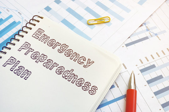 Emergency Preparedness Plan Is Shown On The Business Photo