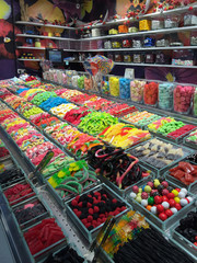colorful fruit and food market