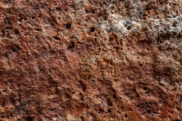 The surface of natural dark gray stone. Close-up. Background. Space for text.
