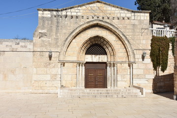 Fototapeta na wymiar the Tomb of Mary Magdalene in Jerusalem.