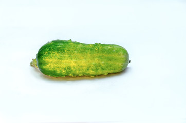 cucumber on isolated background, cucumber, vegetables