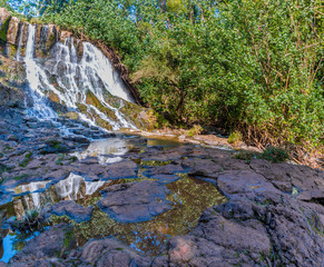 Lower Ho'opi'i Falls, Kapa'a, Kauai, Hawaii, USA