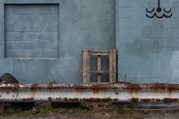 old abandoned factory