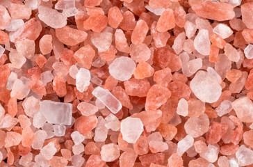 Seamless pink himalayan crystal salt texture horizontal