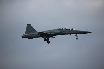 Fototapeta na wymiar military jet fighter