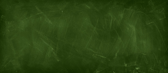 Obraz na płótnie Canvas Green blackboard or chalkboard