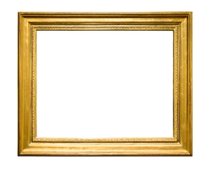 Rectangle decorative golden picture frame