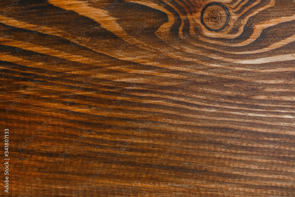 Poster dark brown wood texture for pattern and background