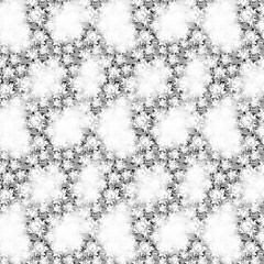 snowflakes on black background