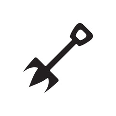 garden fork icon vector symbol template design trendy