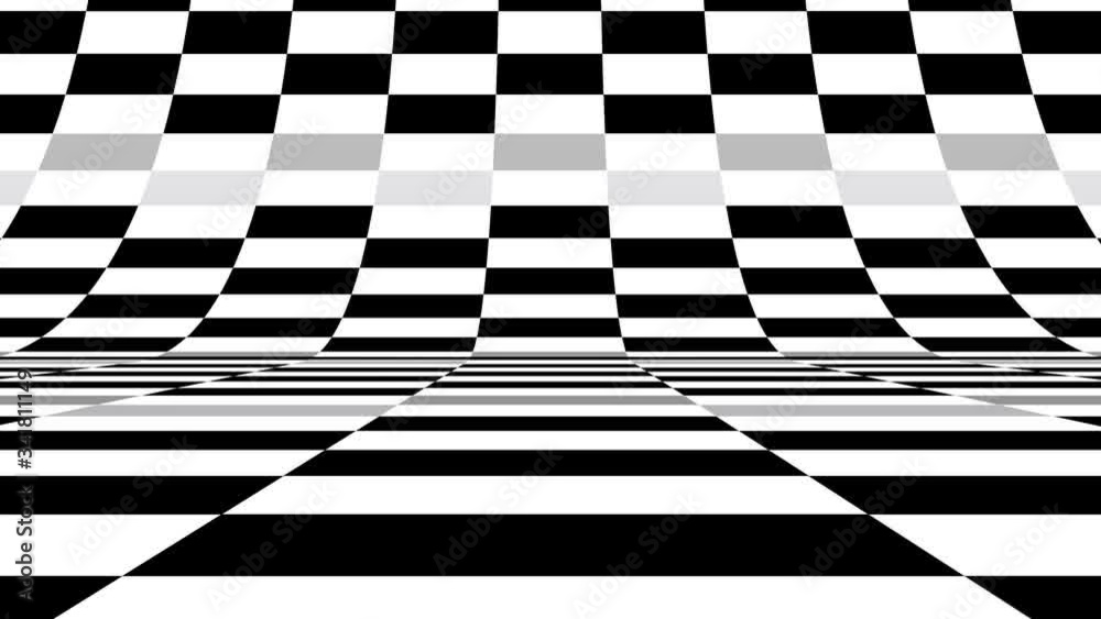 Poster pixelated digital screen texture with a monochromatic black and white random changing pattern. color
