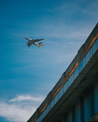 airplane in flight