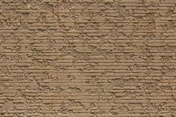 Stucco walls of buildings