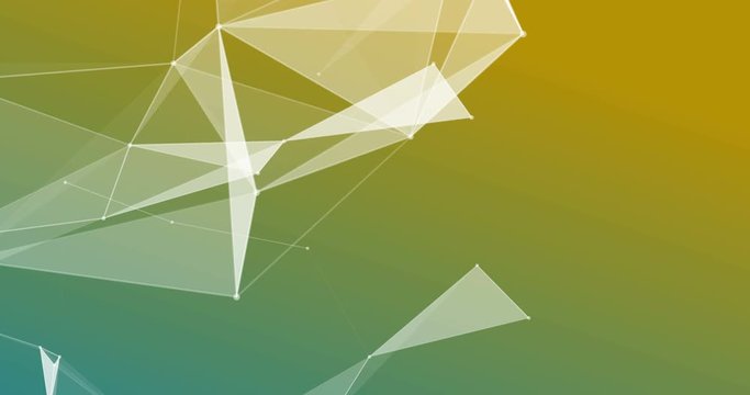 Plexus abstract background with different colors. Network concpet background with connection point, lines and polygonal element. Background for networking data connection.