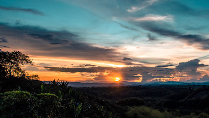 View Mountains Coffee Colombia South America