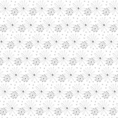 line daisy pattern