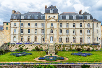 Naklejka premium The historic city of Vannes in Brittany (Bretagne), France