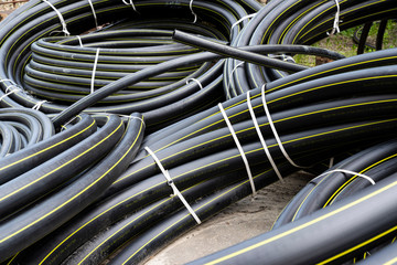 plastic pipes for repair of the main gas pipeline