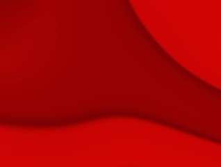Red template abstract background for Christmas, presentation, valentine. 3D illustration 