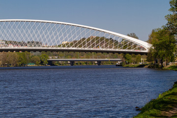 bridge over river In Prague