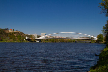 Fototapeta premium bridge over river In Prague