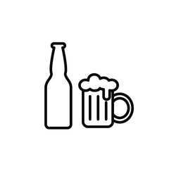 Beer icon template