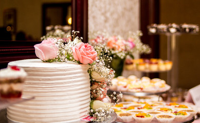 pastel de boda despedida de soltera