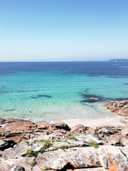 sea and rocks